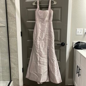 Grayish purple bridesmaid dress from Bella bridesmaid